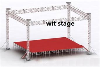 box truss and stage