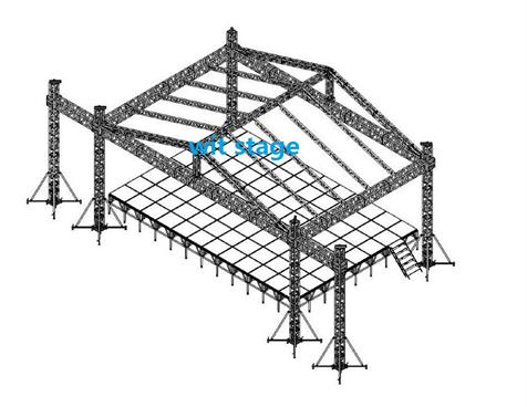 medium size stage roof